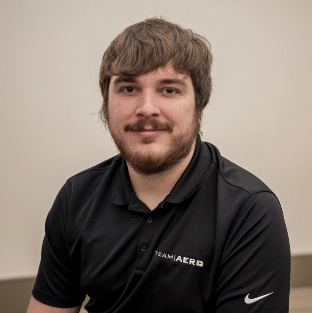 Headshot of Team Aero Inventory Specialist Sam Albright